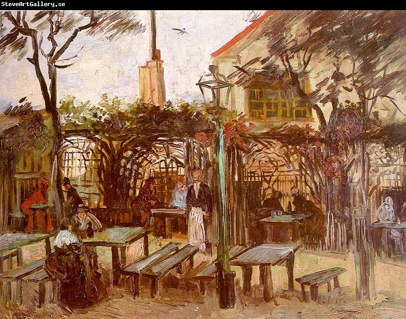 Vincent Van Gogh Terrace of the Cafe on Montmartre